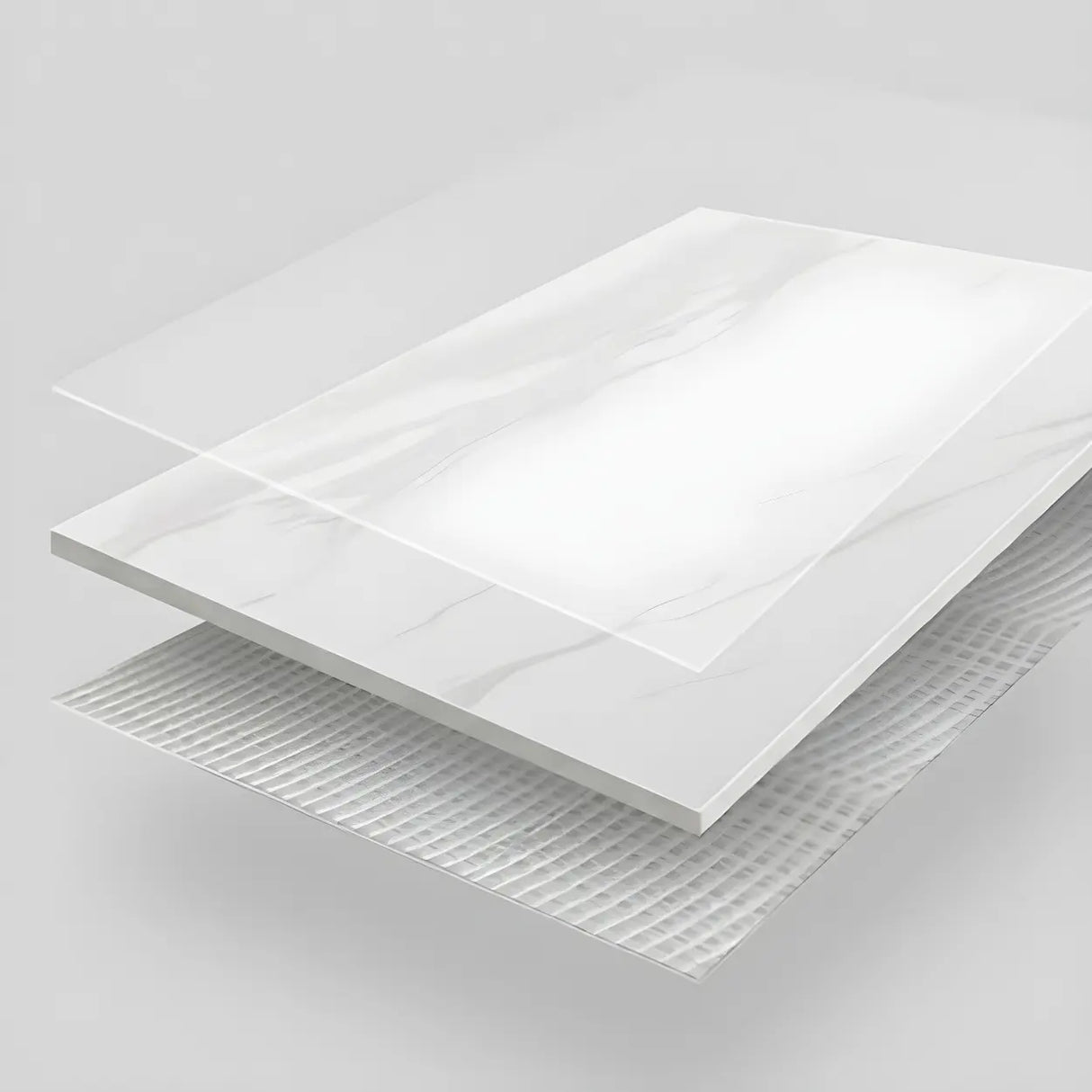 Trendy White Stone Free Form Shaped Office Desk Image - 9