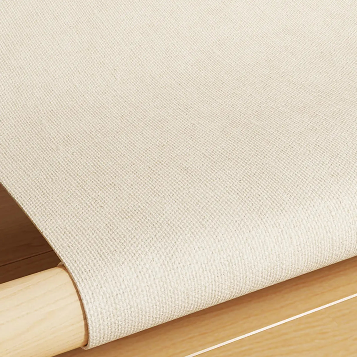 Triangle Natural Finish Pine Wood Shelves Coat Rack Image - 11