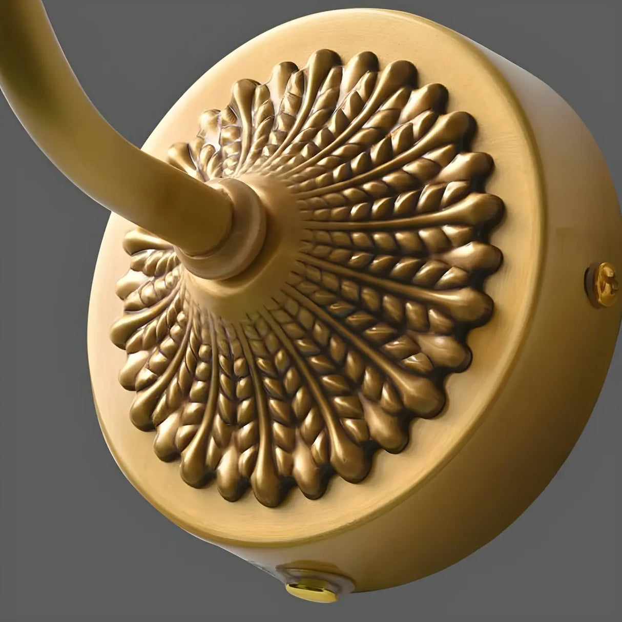 Unique Antler Brass Linear LED Vanity Light Fixture Image - 9