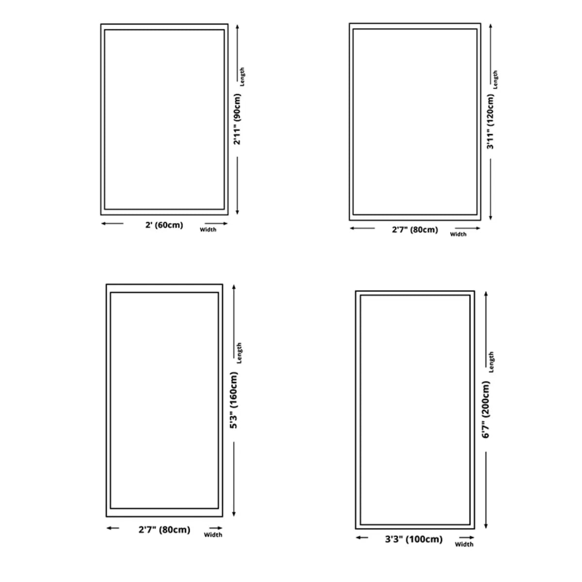 Unique Cloud Shape Shearling Beige Anti-Slip Area Rug