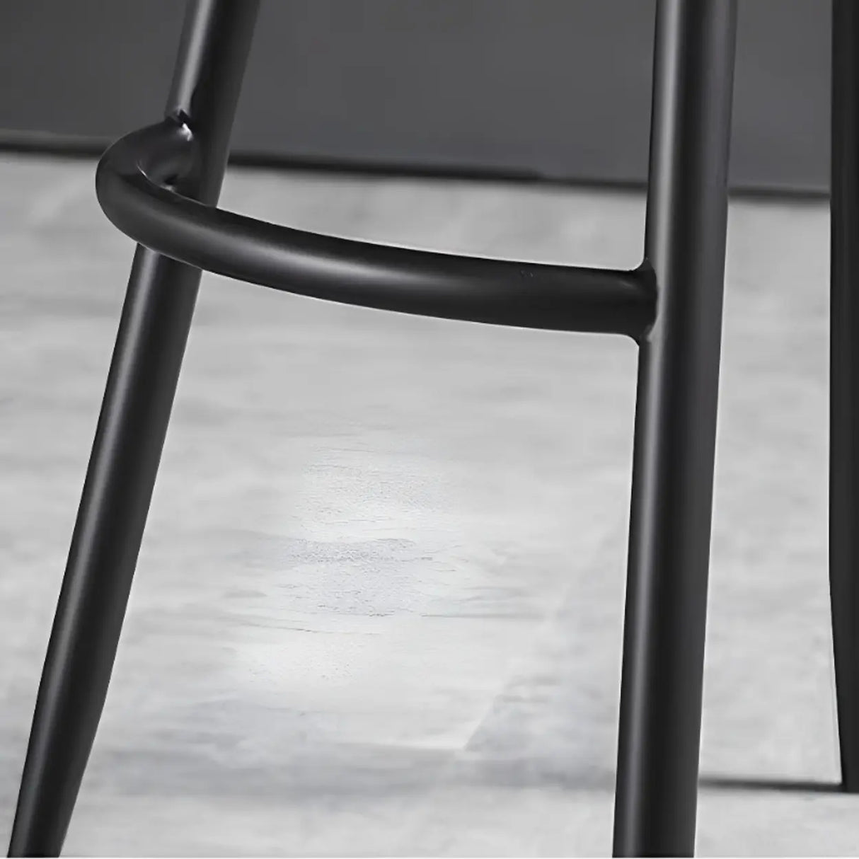 Upholstered Modern Back Swivel Counter Height Bar Stool Image - 6