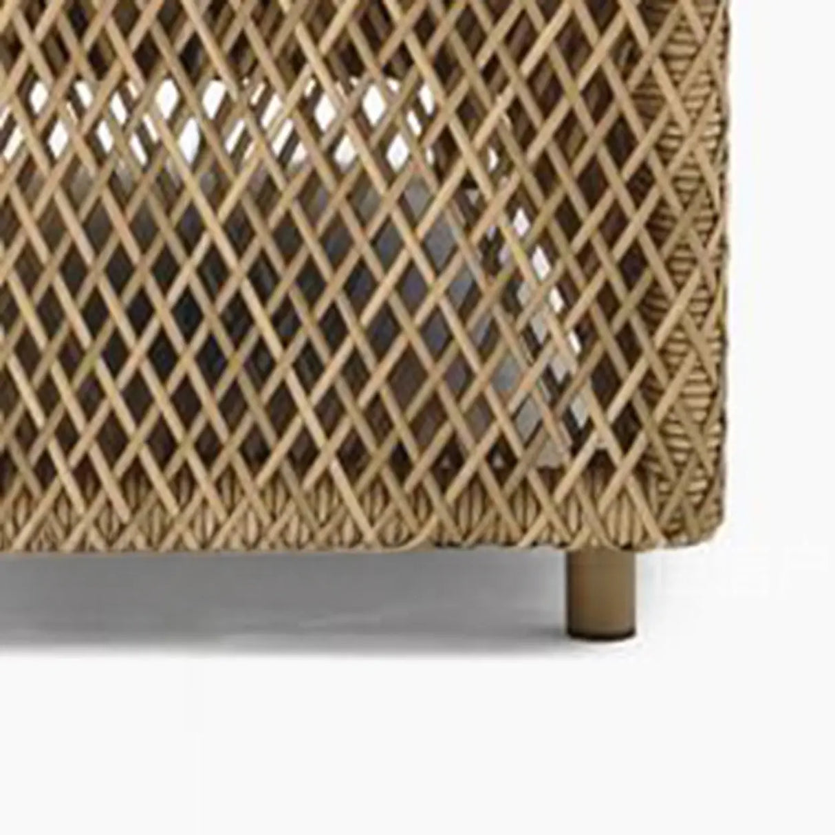 UV Resistant Light Brown Woven Frame Outdoor Patio Sofa Set Image - 4