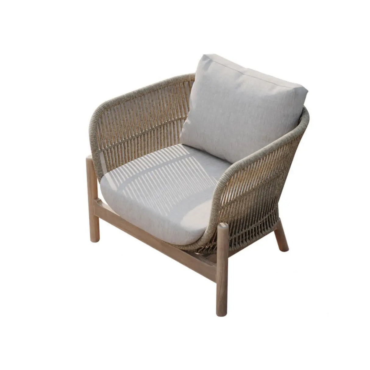 UV Resistant Modern Beige Rattan Outdoor Patio Sofa Set Image - 9