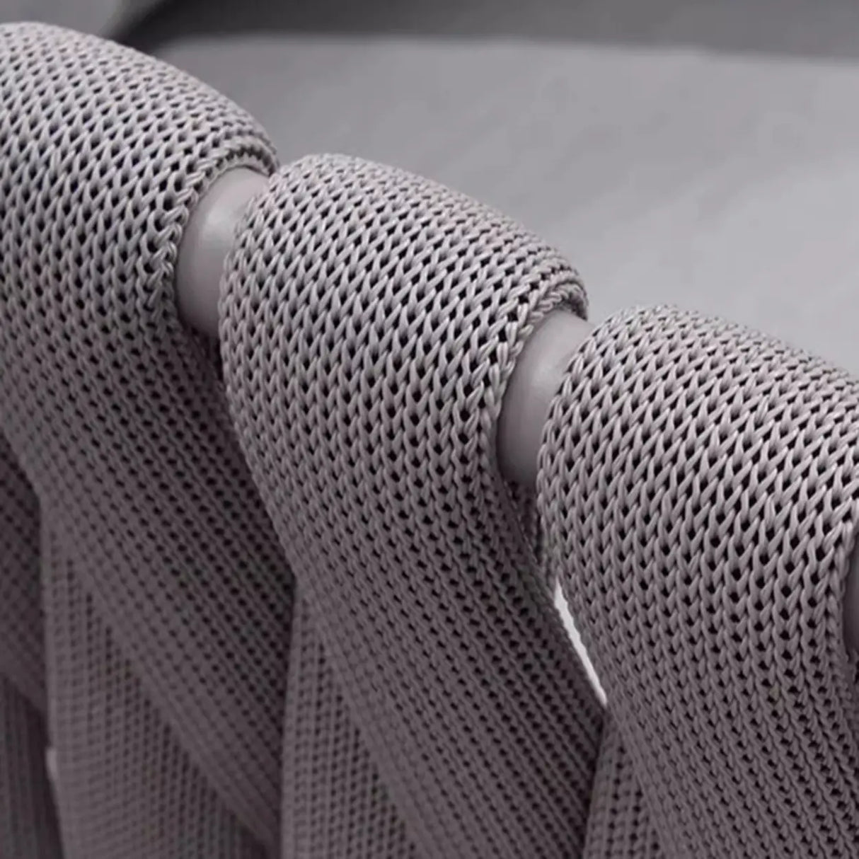 UV Resistant Modish Rope Woven Beige Patio Set with Cushions Image - 7