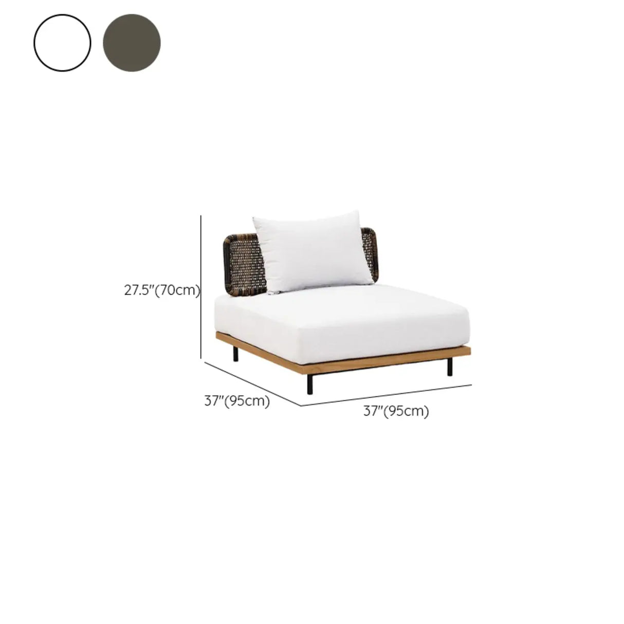 UV Resistant Versatile Wicker Patio Sectional Sofa Set Image - 13