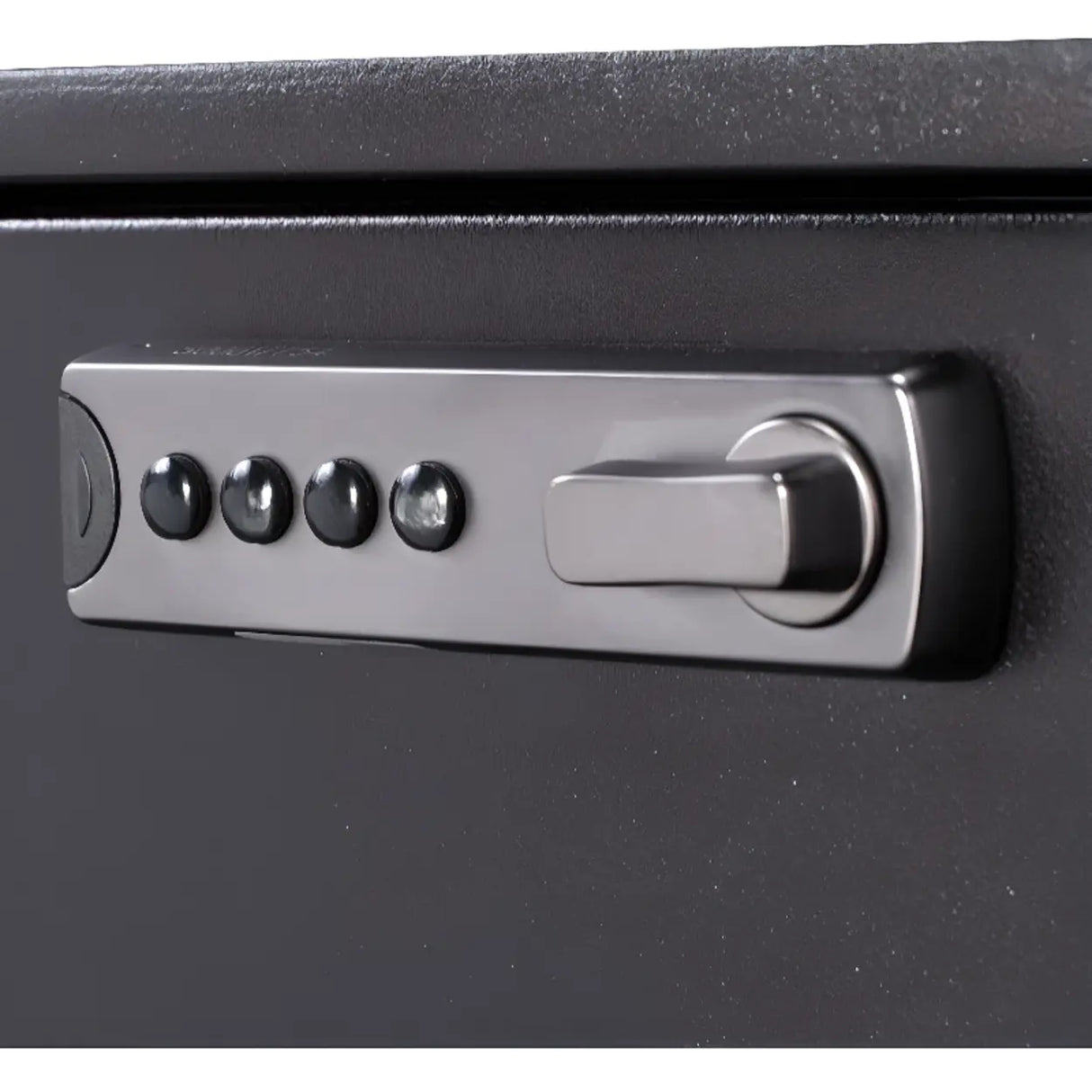 Vertical Metal White File Cabinet with Secure Storage Image - 10