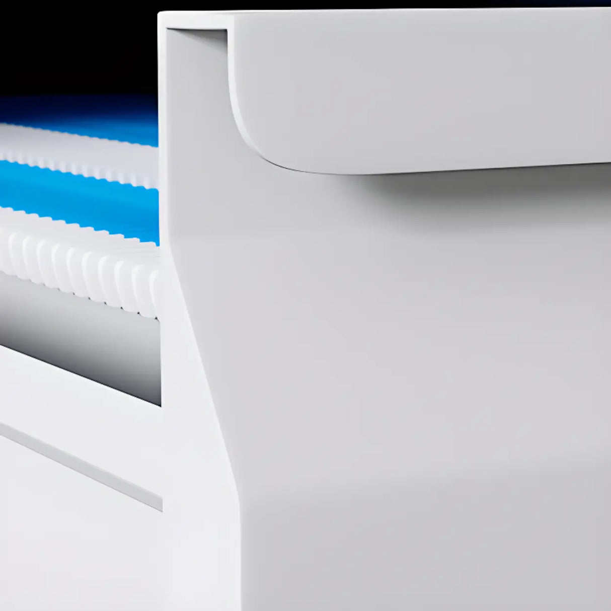 Vertical Metal White Storage Unit Lockable Filing Cabinet Image - 12