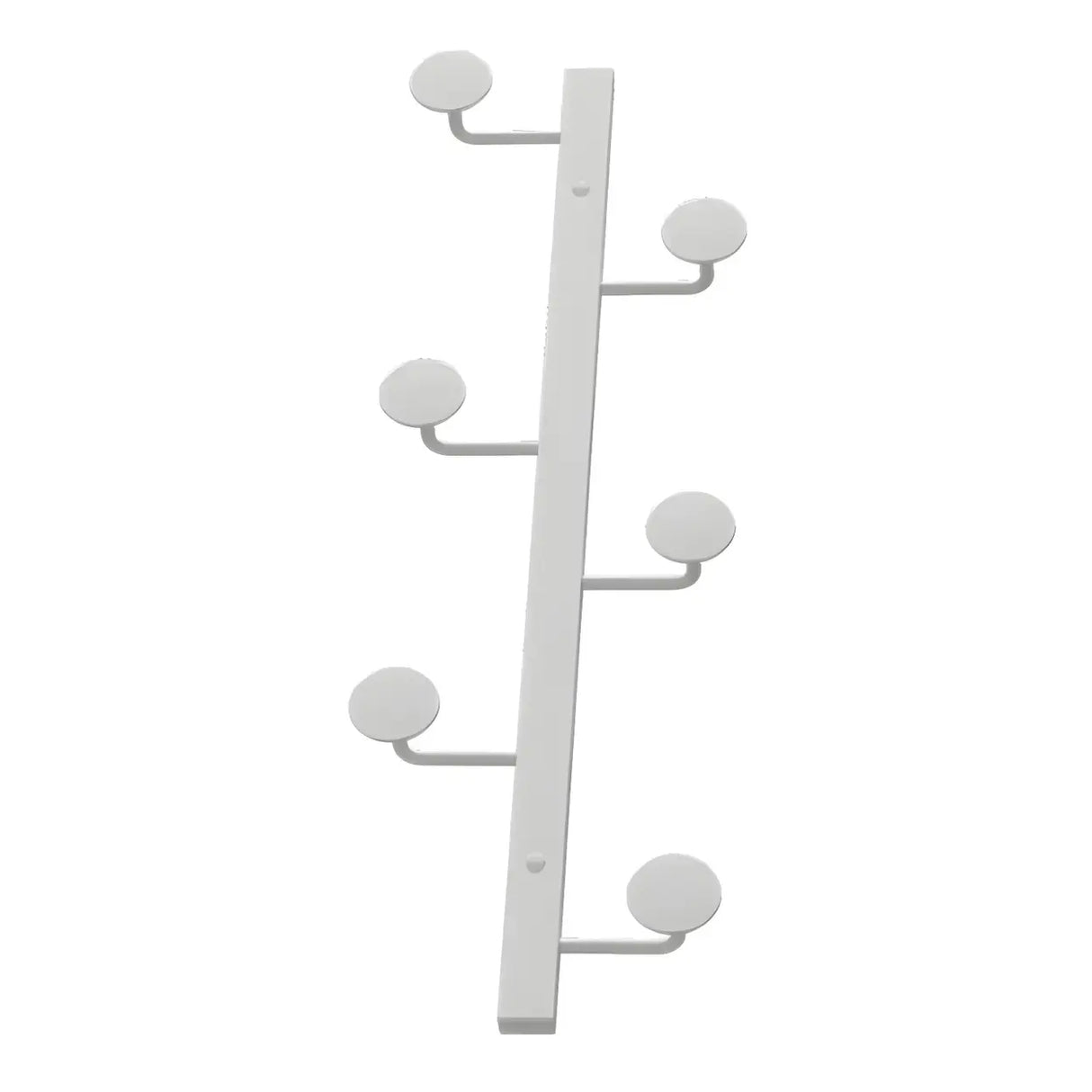 Vertical Steel Gold Wall-Mounted Coat Rack with Hooks Image - 16