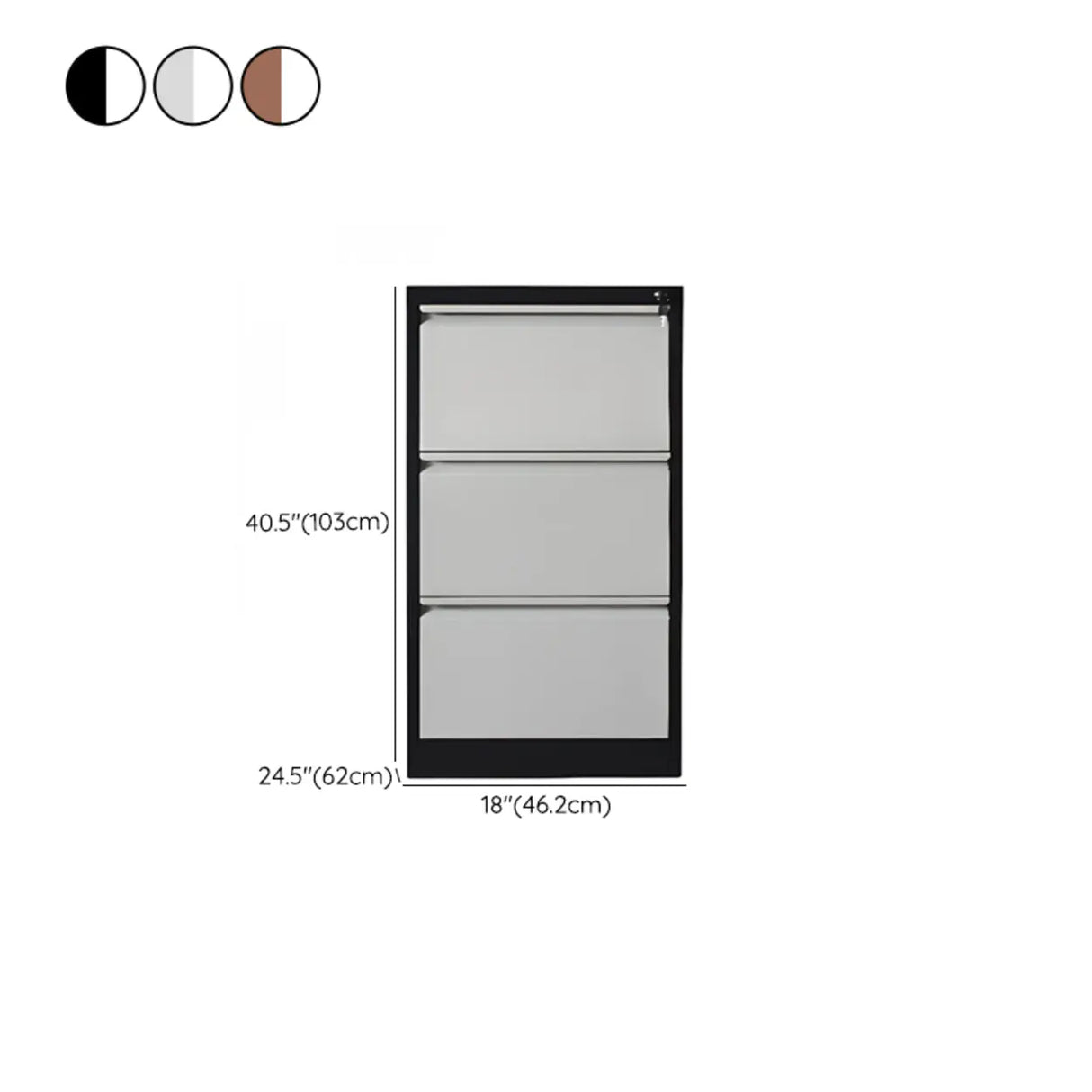 Vertical Steel Large Waterproof Storage Filing Cabinet Image - 32