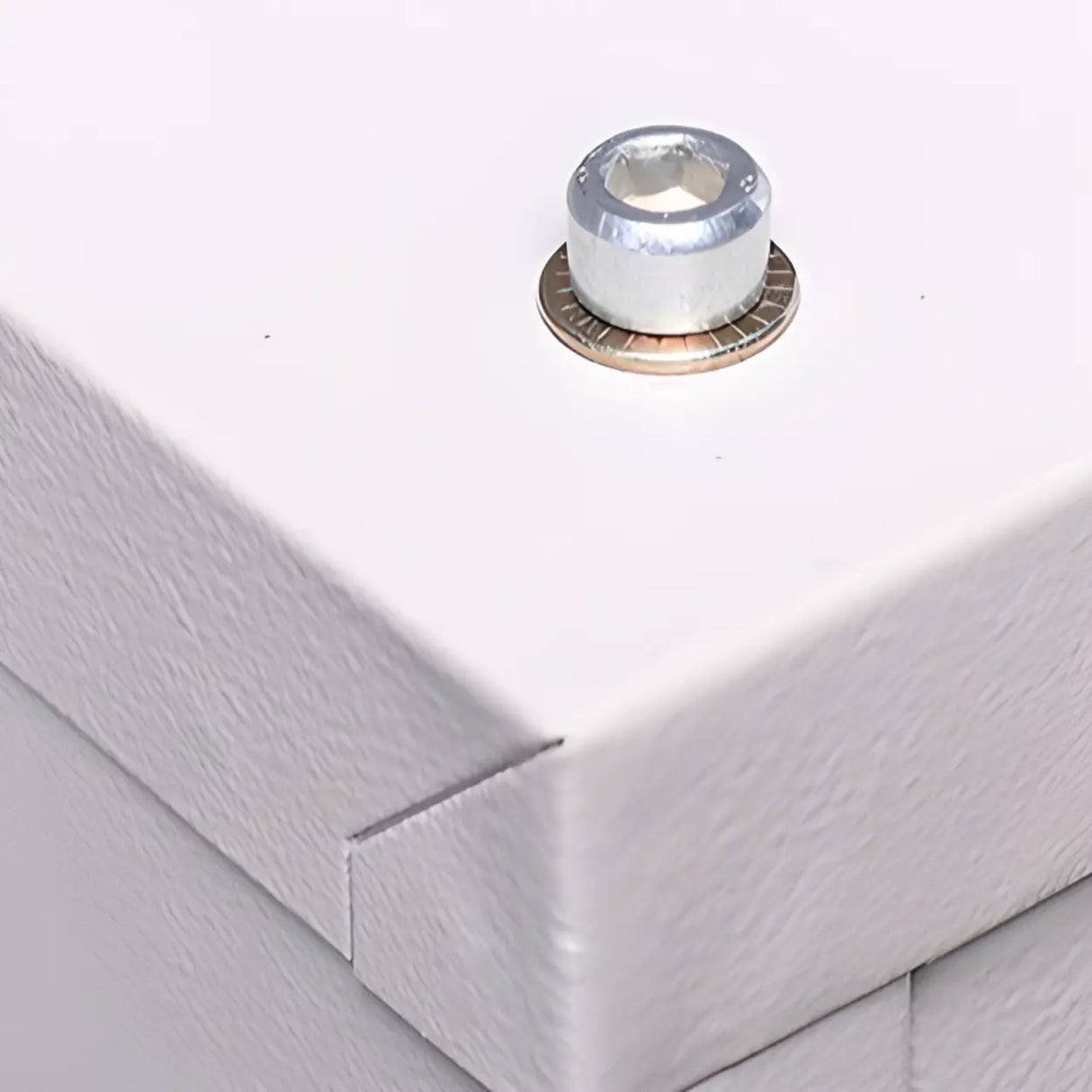 Vertical Steel White File Storage Cabinet with Drawers Image - 11