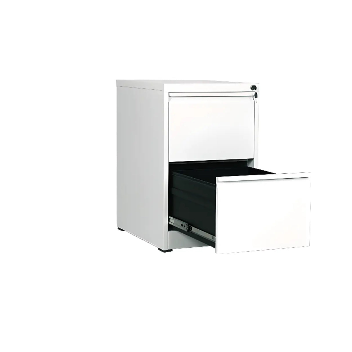 Vertical White Soft Close Storage Steel Filing Cabinet Image - 14