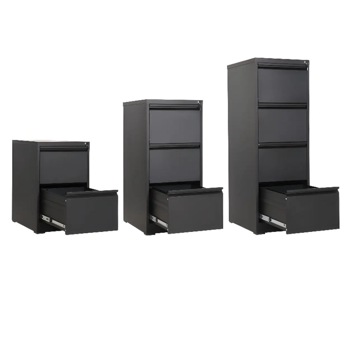 Vertical White Soft Close Storage Steel Filing Cabinet Image - 15