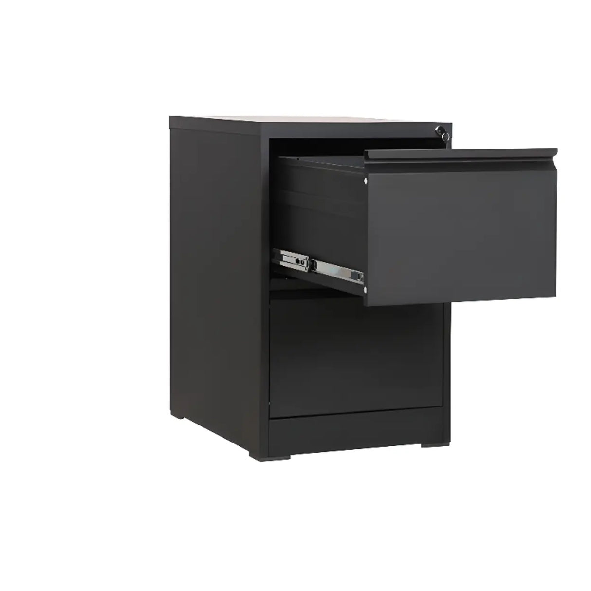 Vertical White Soft Close Storage Steel Filing Cabinet Image - 17