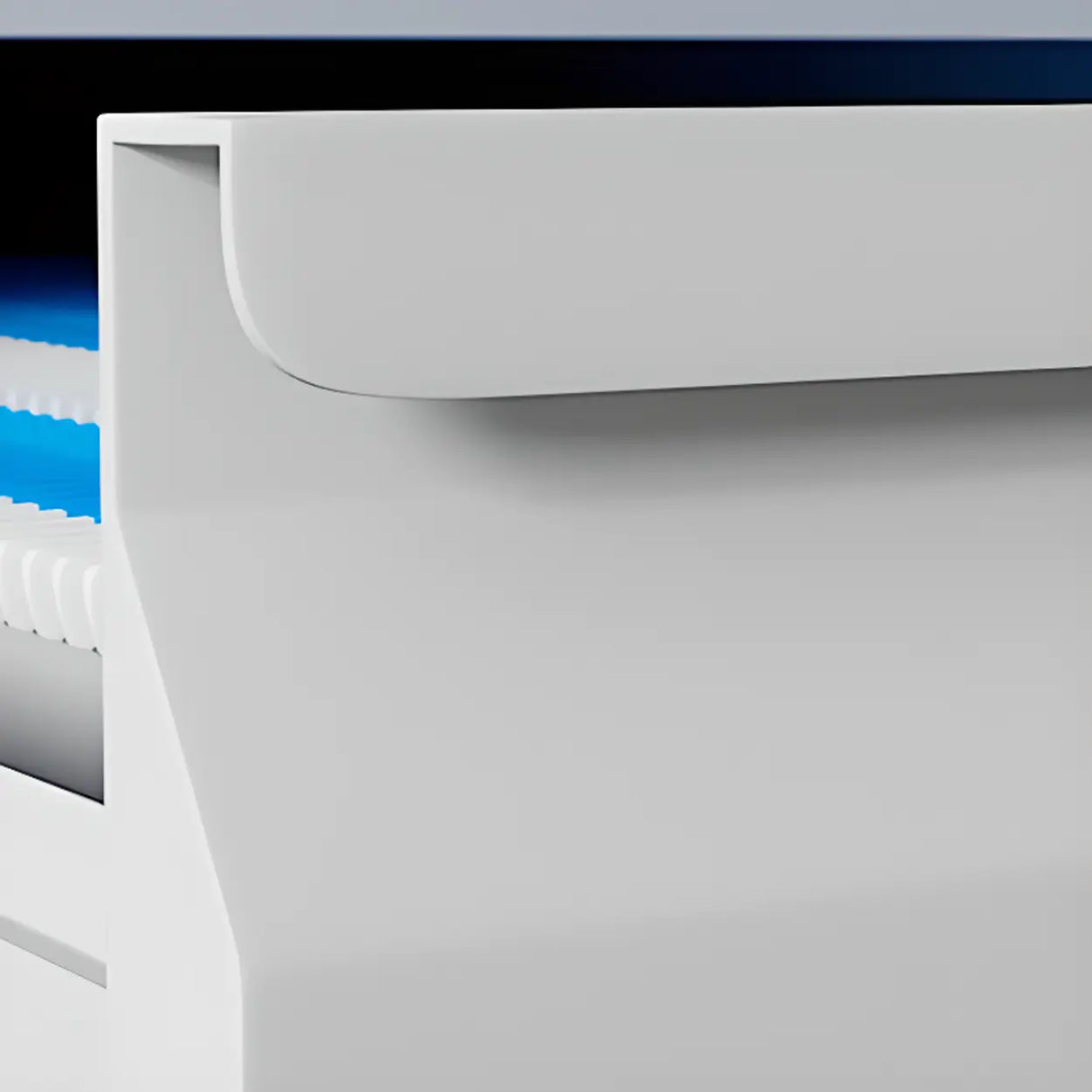 Vertical White Soft Close Storage Steel Filing Cabinet Image - 21