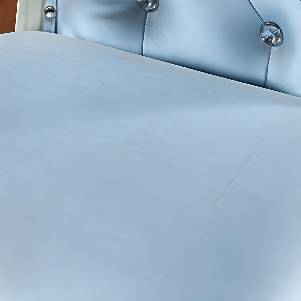 Victorian Apricot Birch Chenille Dining Side Chair Image - 12