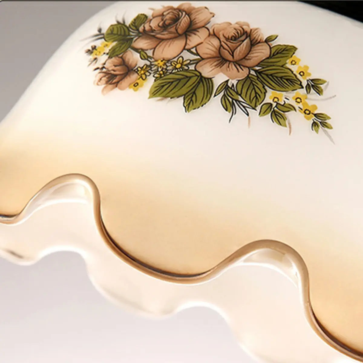 Vintage Bowl Black Metal Floor Lamp with Foot Switch Image - 10