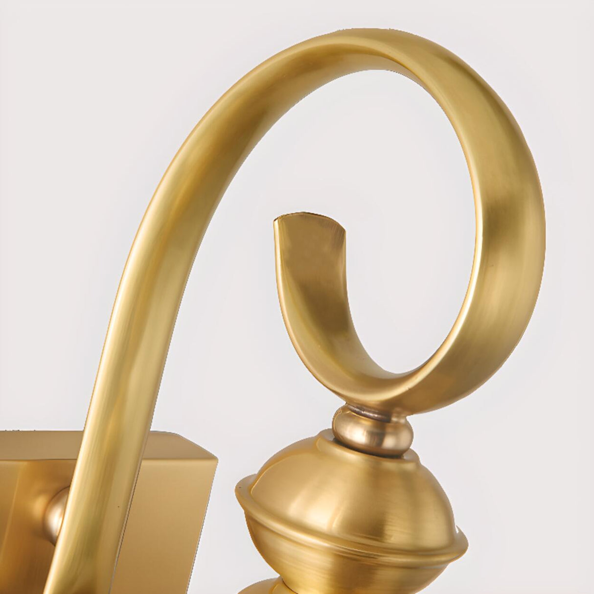 Vintage Brass Outdoor Waterproof Wall Lantern Light Image - 12