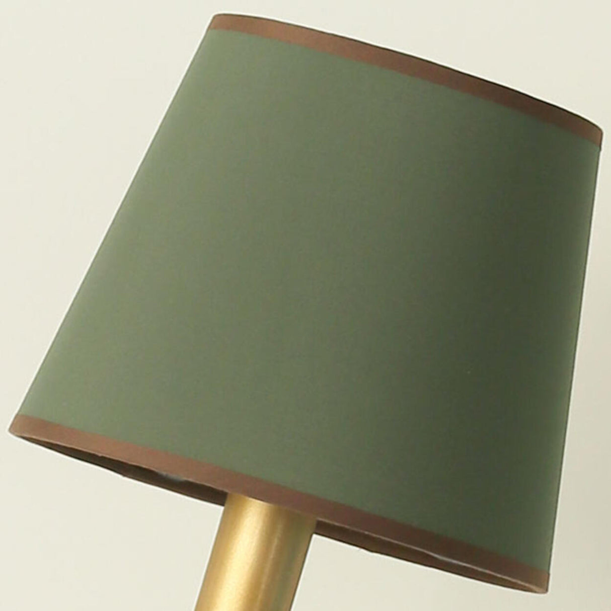 Vintage Brass Wall Sconces with Fabric Shades Image - 18