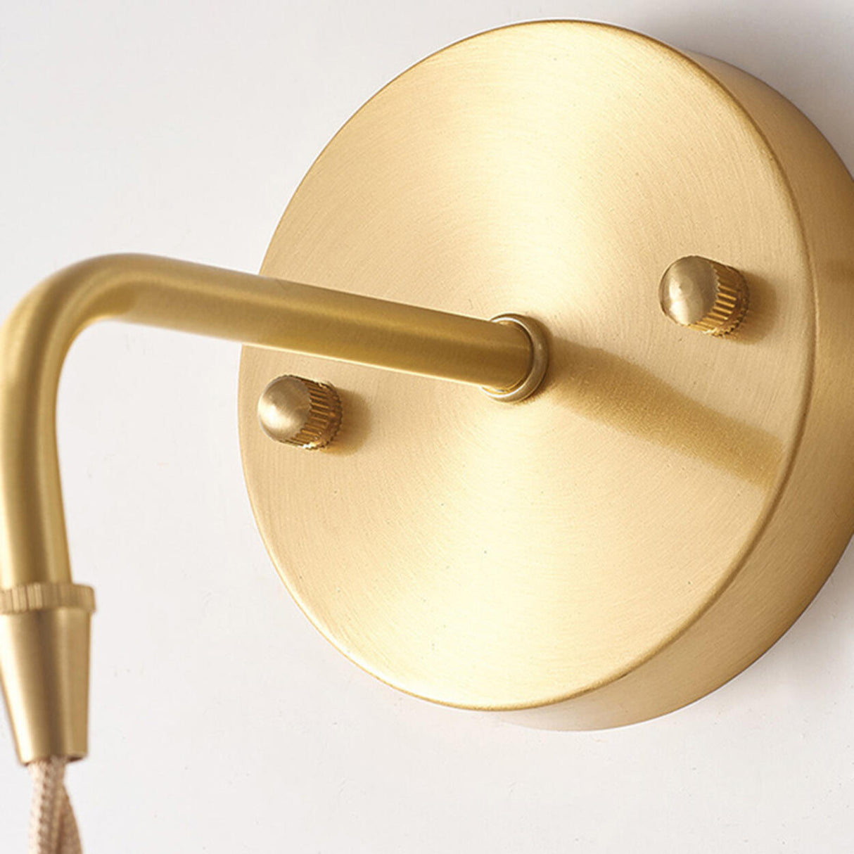 Vintage Clear Glass Shade Gold Pendant Wall Sconce Image - 16