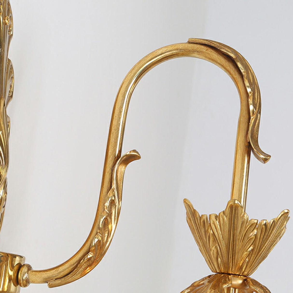 Vintage Crystal and Brass Double Wall Sconce  Image - 8