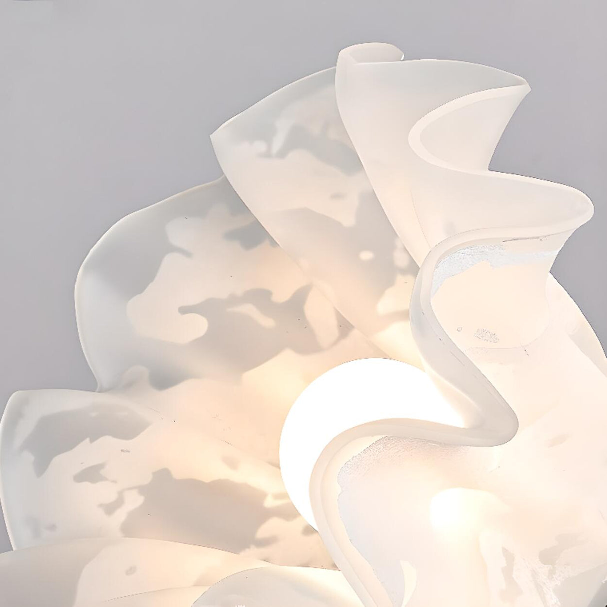 Vintage Design Green Floral Wall Sconce Image - 20