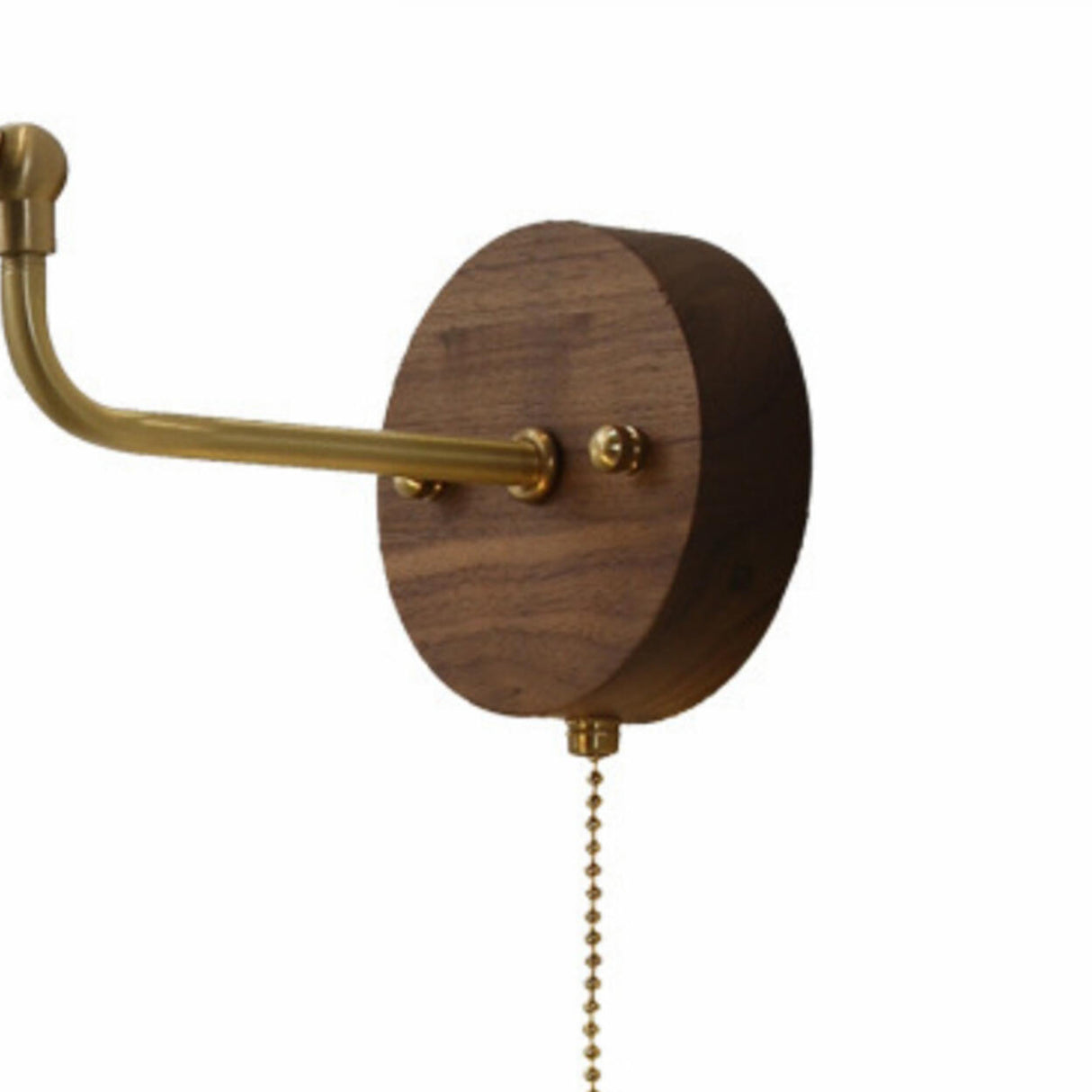 Vintage Floral Blue Glass Wall Sconce with Pull Chain Image - 10