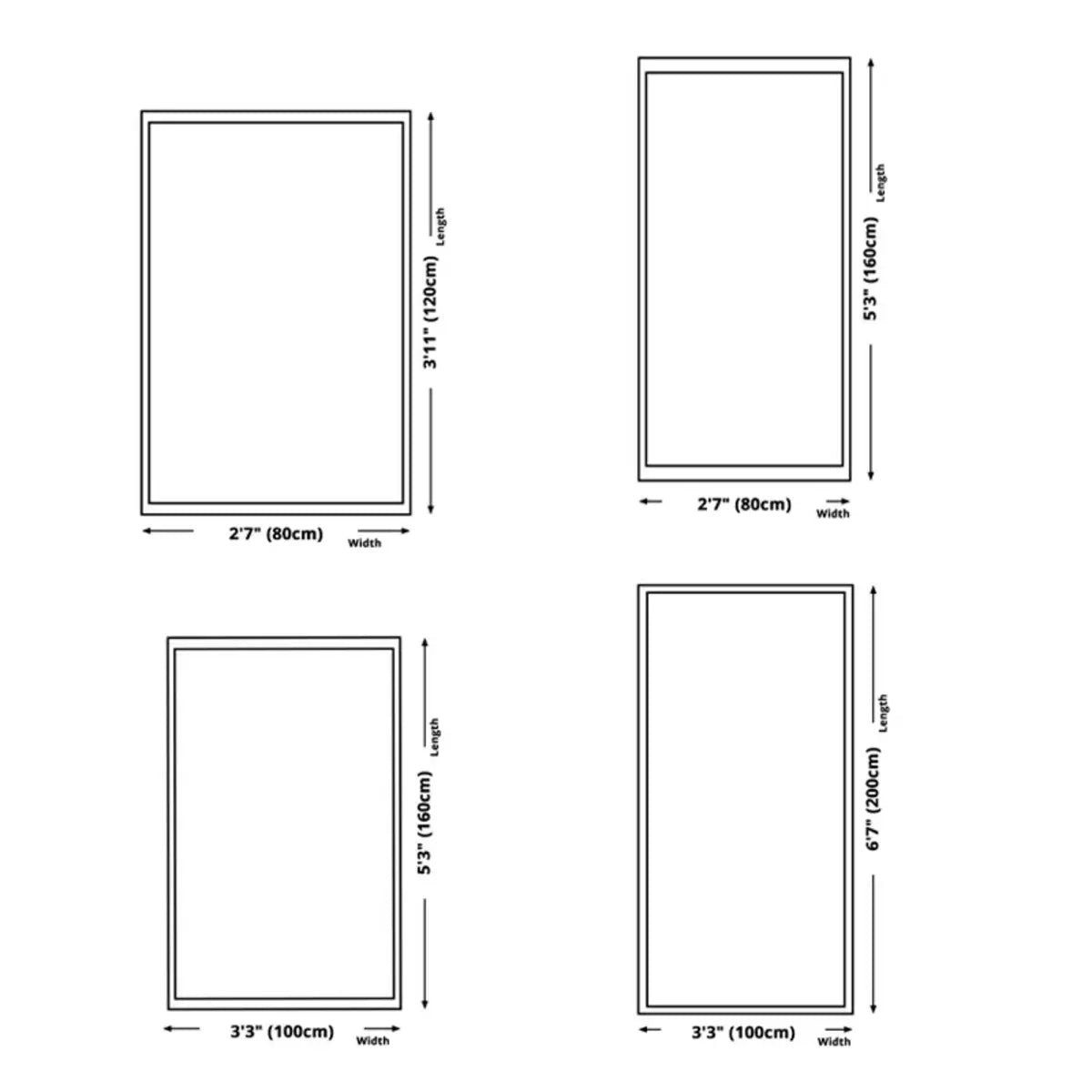 Vintage Floral Rectangle Wool Navy Anti-Slip Area Rug