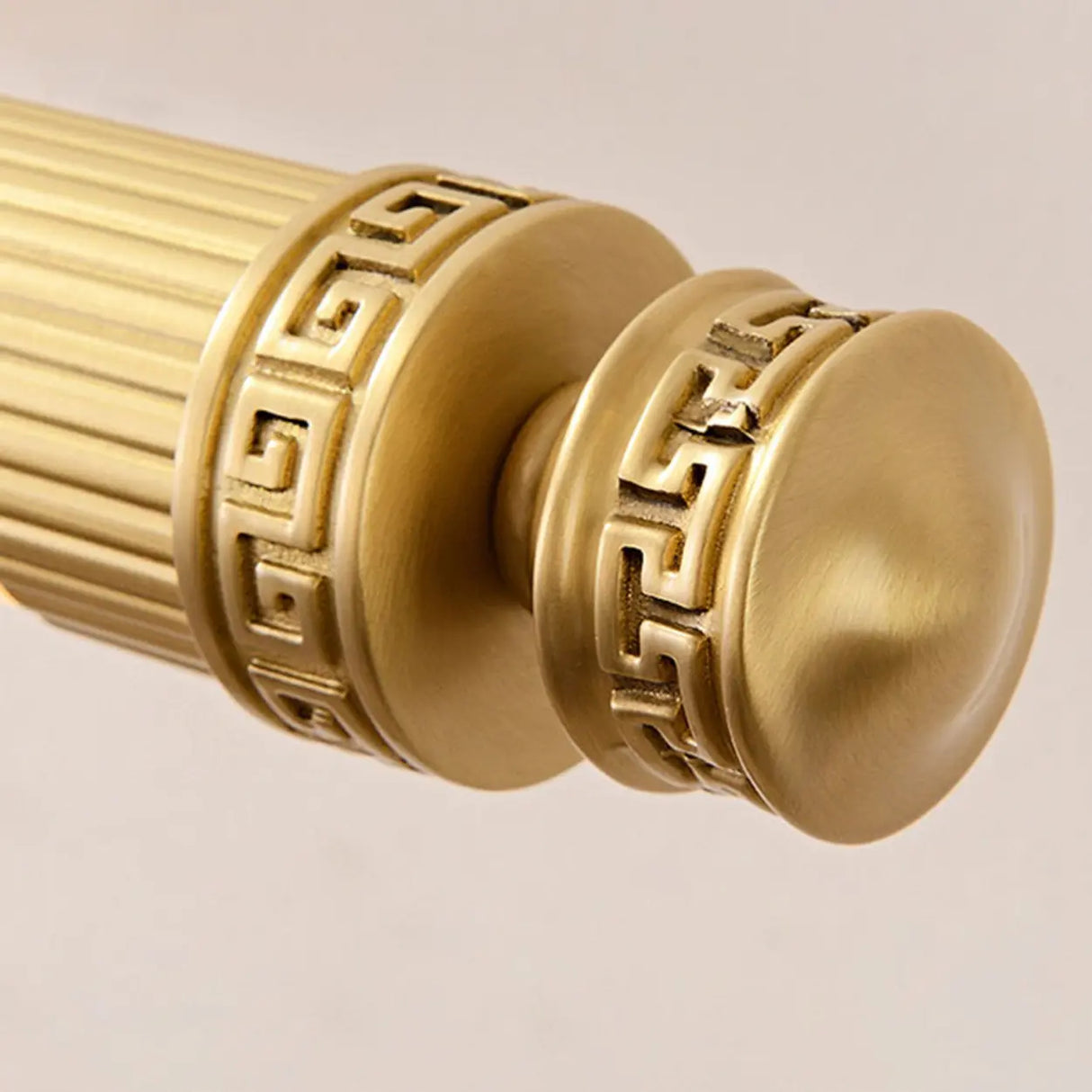 Vintage Gold Geometric LED Vanity Wall Light Image - 12