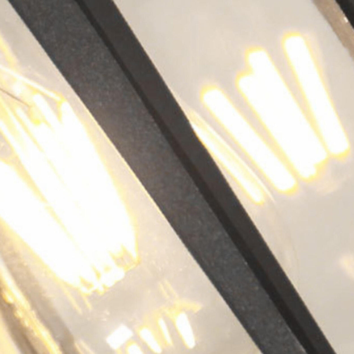 Vintage Lantern Clear Glass Outdoor Pendant Light Image - 11