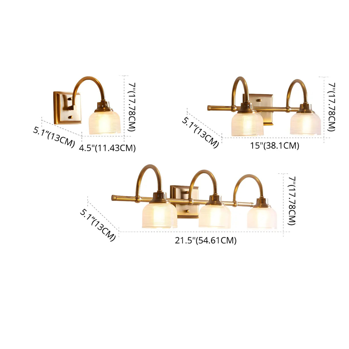 Vintage Prismatic Glass 2 Blubs Bathroom Vanity Light Image - 9