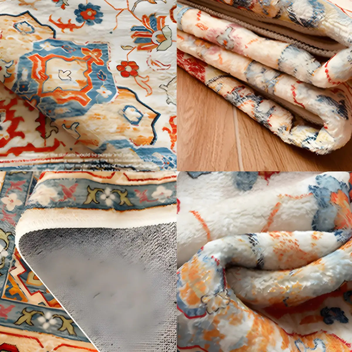 Vintage Rectangle Area Rug Tribal Pattern Area Rug Image - 8