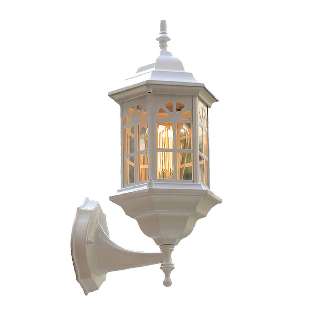 Vintage Waterproof Outdoor Wall Lantern Light Image - 6