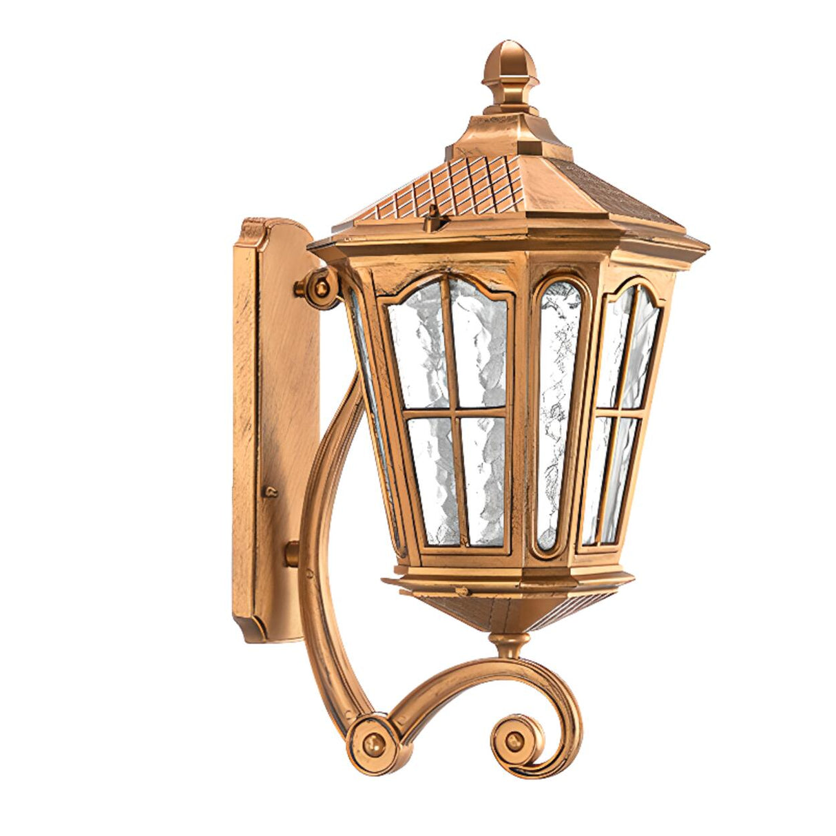 Vintage Weather-Resistant Outdoor Wall Lantern Light Image - 9