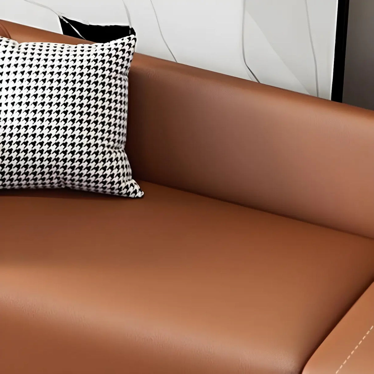 Water Resistant Flared Arm Cushion Back Pillow Sofa Image - 7