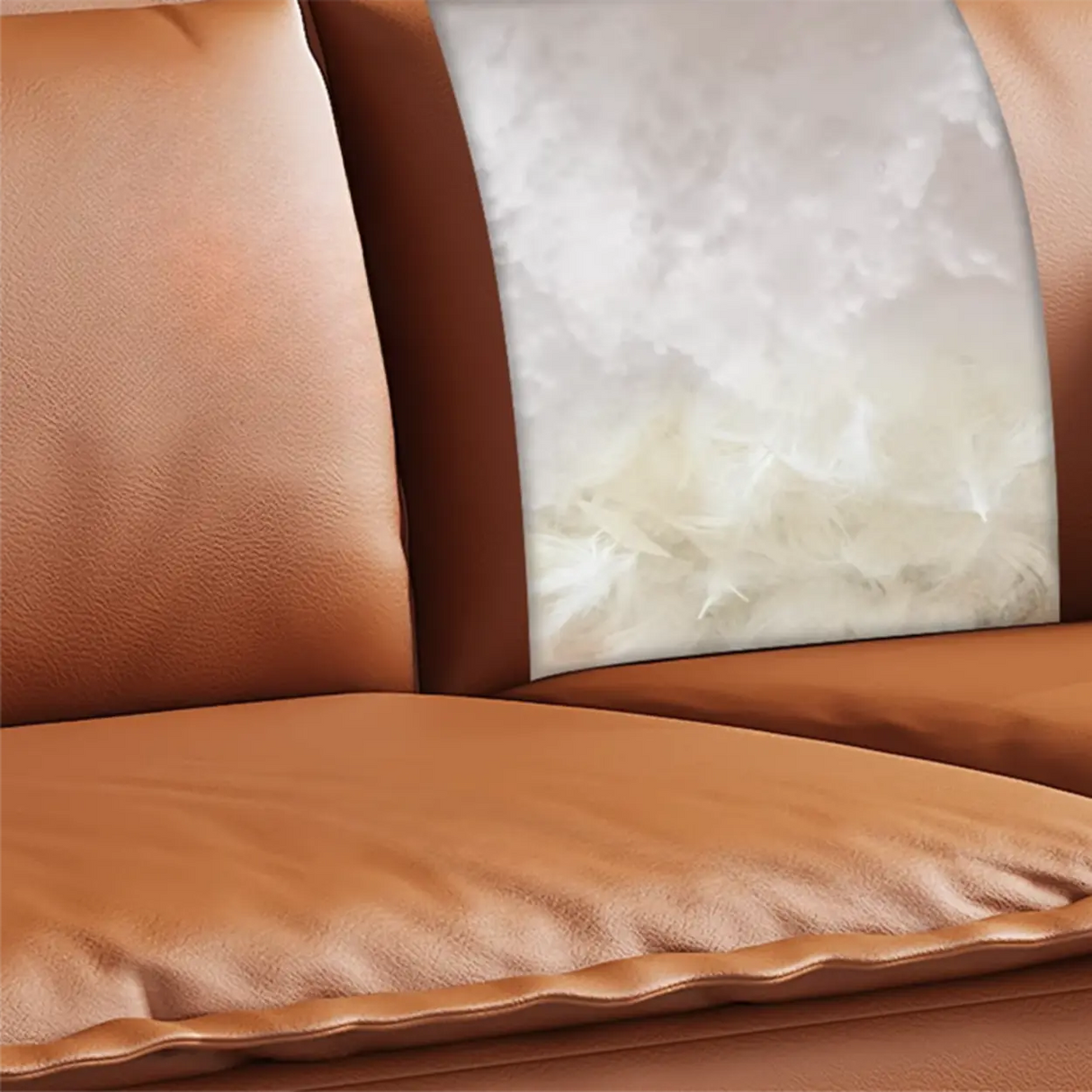 Water Resistant Silicone Rubber Square Arm Sofa Image - 10