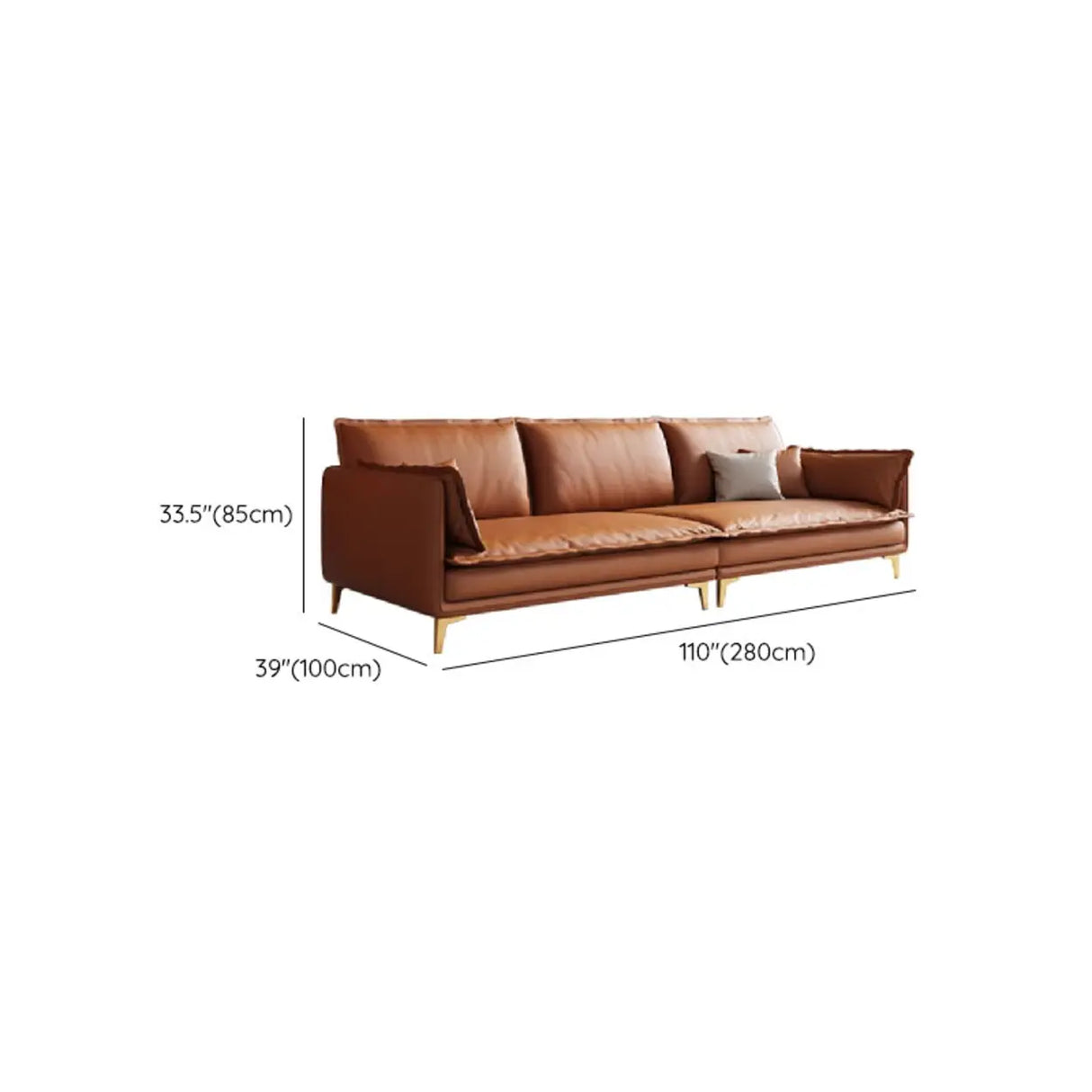 Water Resistant Silicone Rubber Square Arm Sofa Image - 15