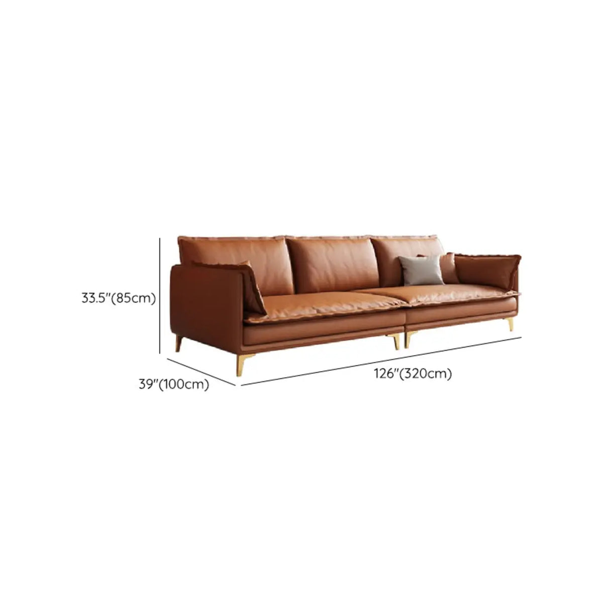 Water Resistant Silicone Rubber Square Arm Sofa Image - 16