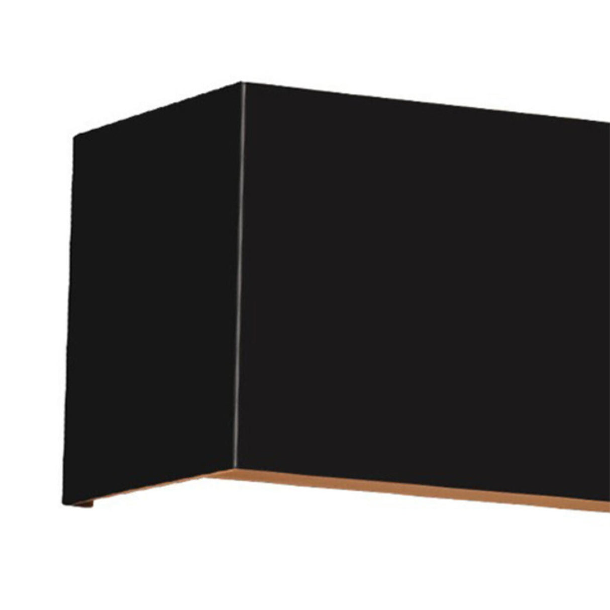 Waterproof Black Square Up Down Outdoor Wall Sconce Image - 10