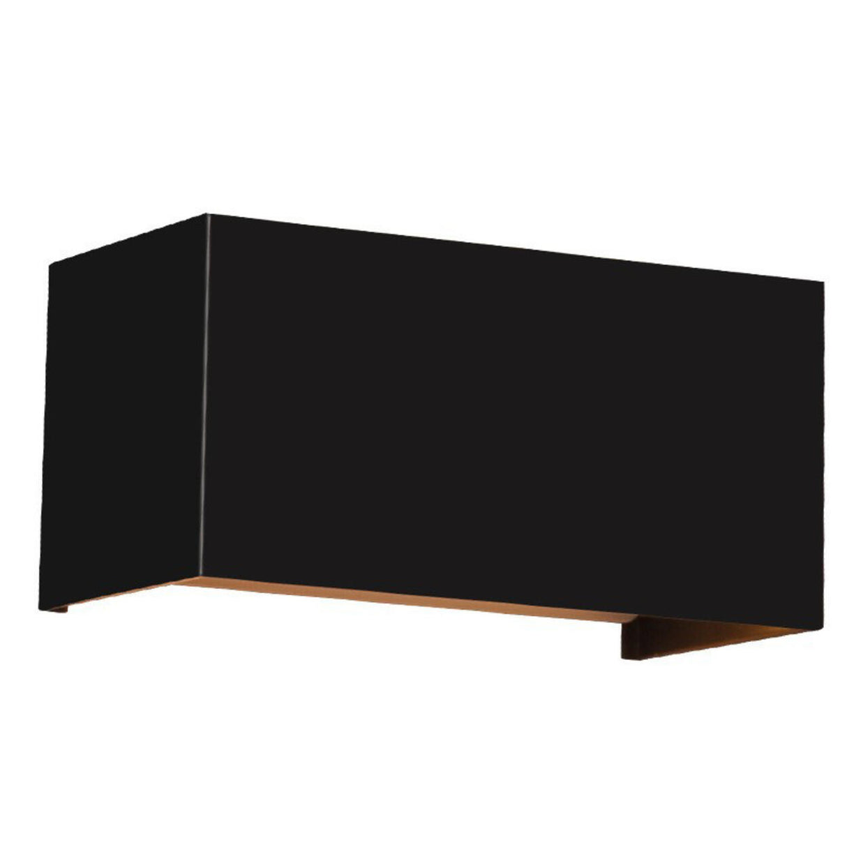 Waterproof Black Square Up Down Outdoor Wall Sconce Image - 5