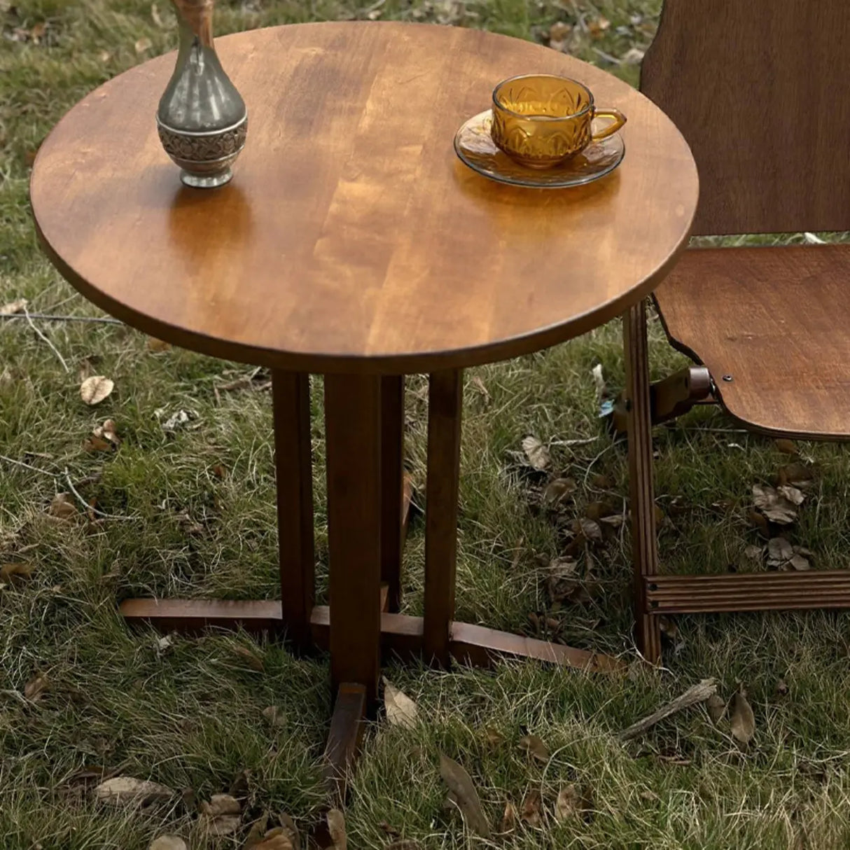 Waterproof Fade Resistant Metal Outdoor Coffee Table Image - 3