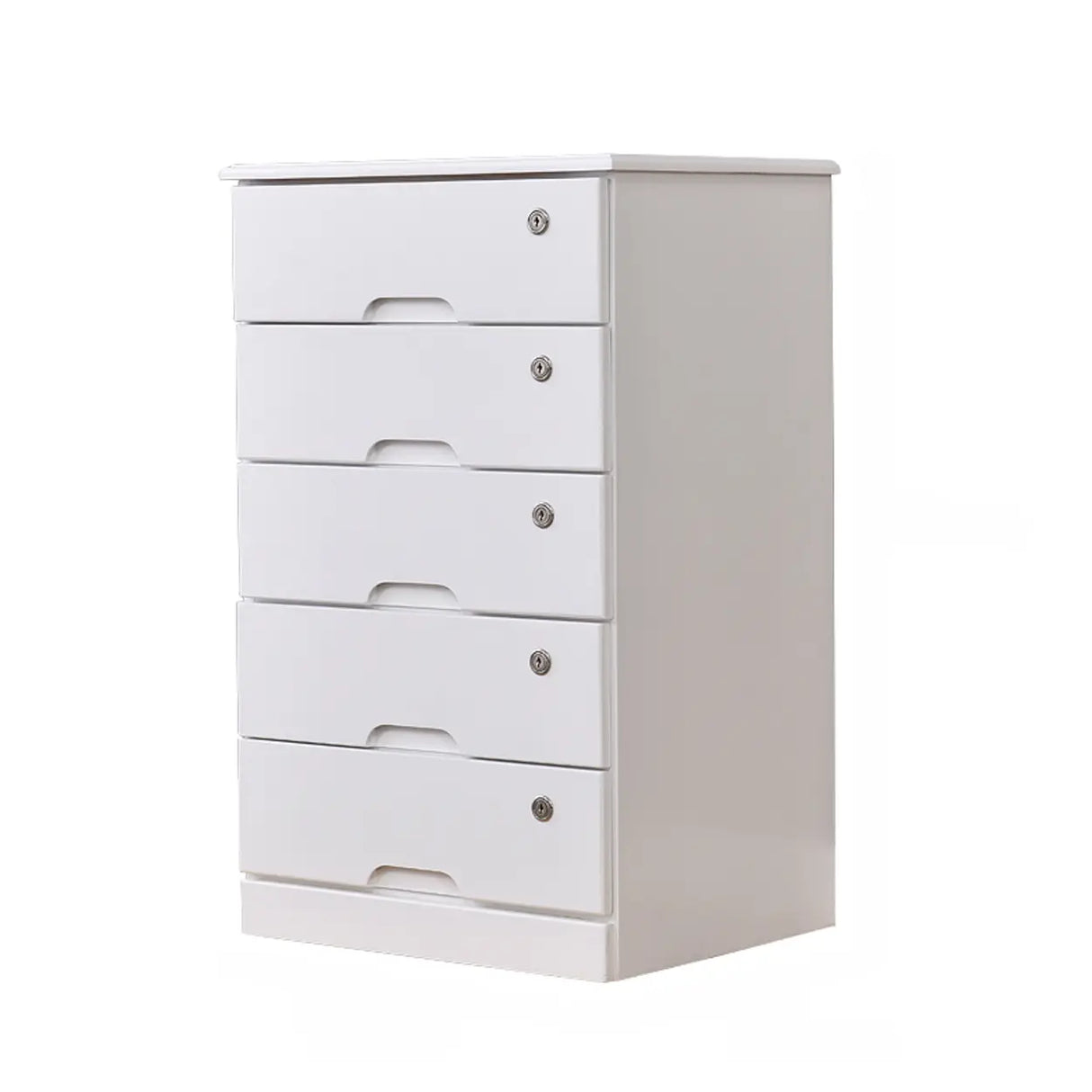 Waterproof Lockable Wooden Vertical Filing Cabinet Image - 11