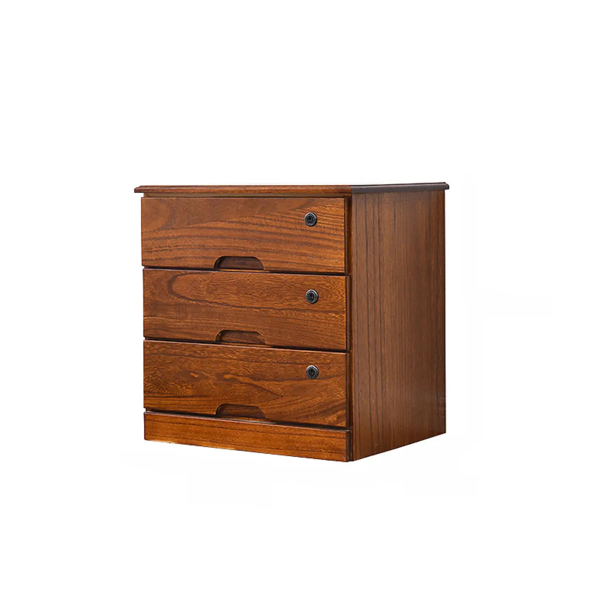 Waterproof Lockable Wooden Vertical Filing Cabinet Image - 2