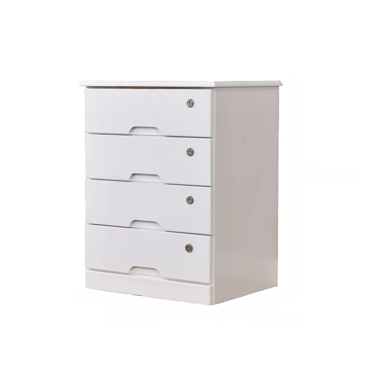 Waterproof Lockable Wooden Vertical Filing Cabinet Image - 9