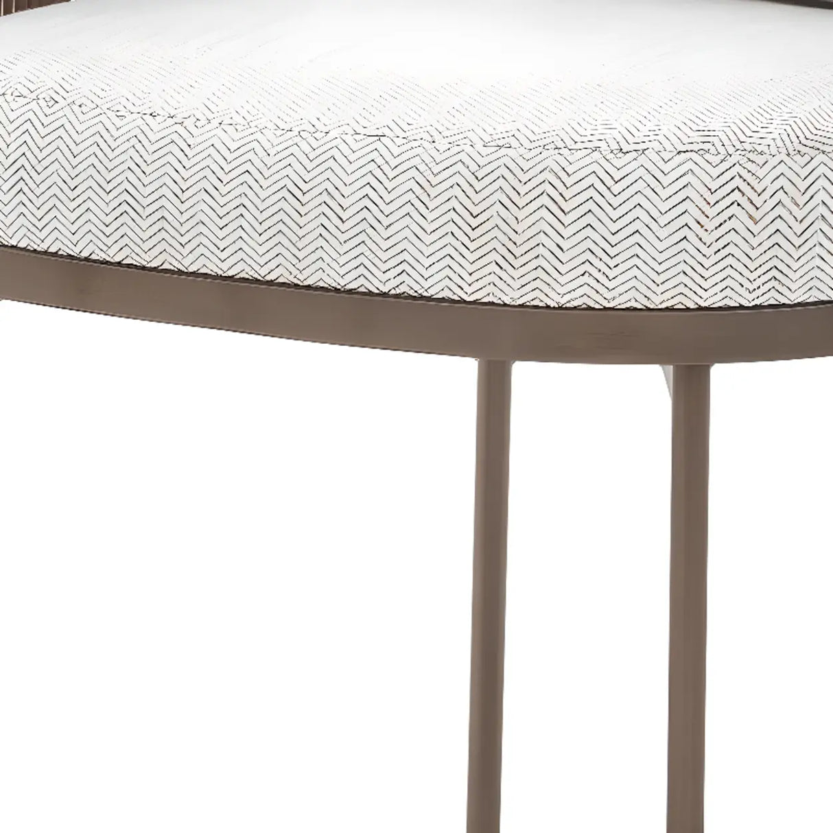 Waterproof Modish Gray Fabric Patio Sectional Sofa Set Image - 10