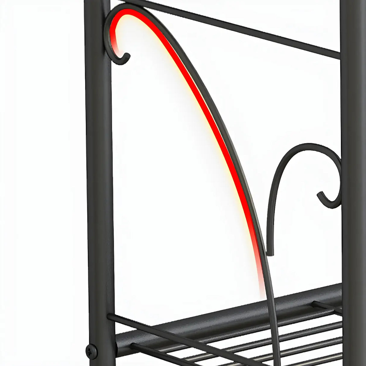 Waterproof Multi-Tiered Metal White Display Plant Stand Image - 14