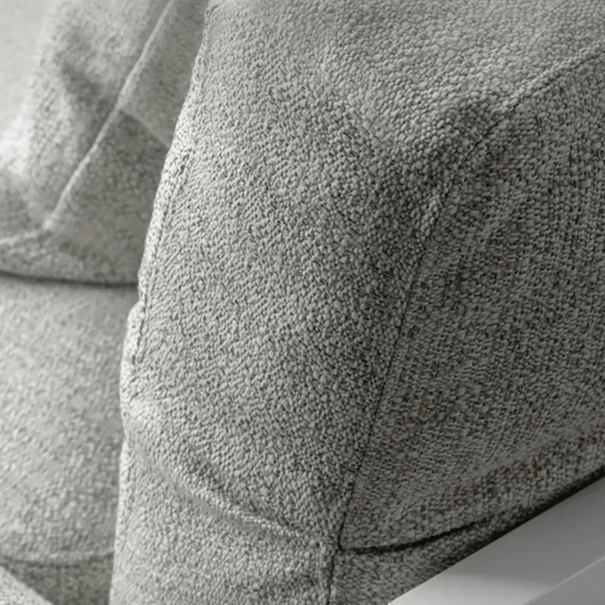 Waterproof Outdoor Armchair Alloy Frame Chalk Cushions Sofa Image - 4