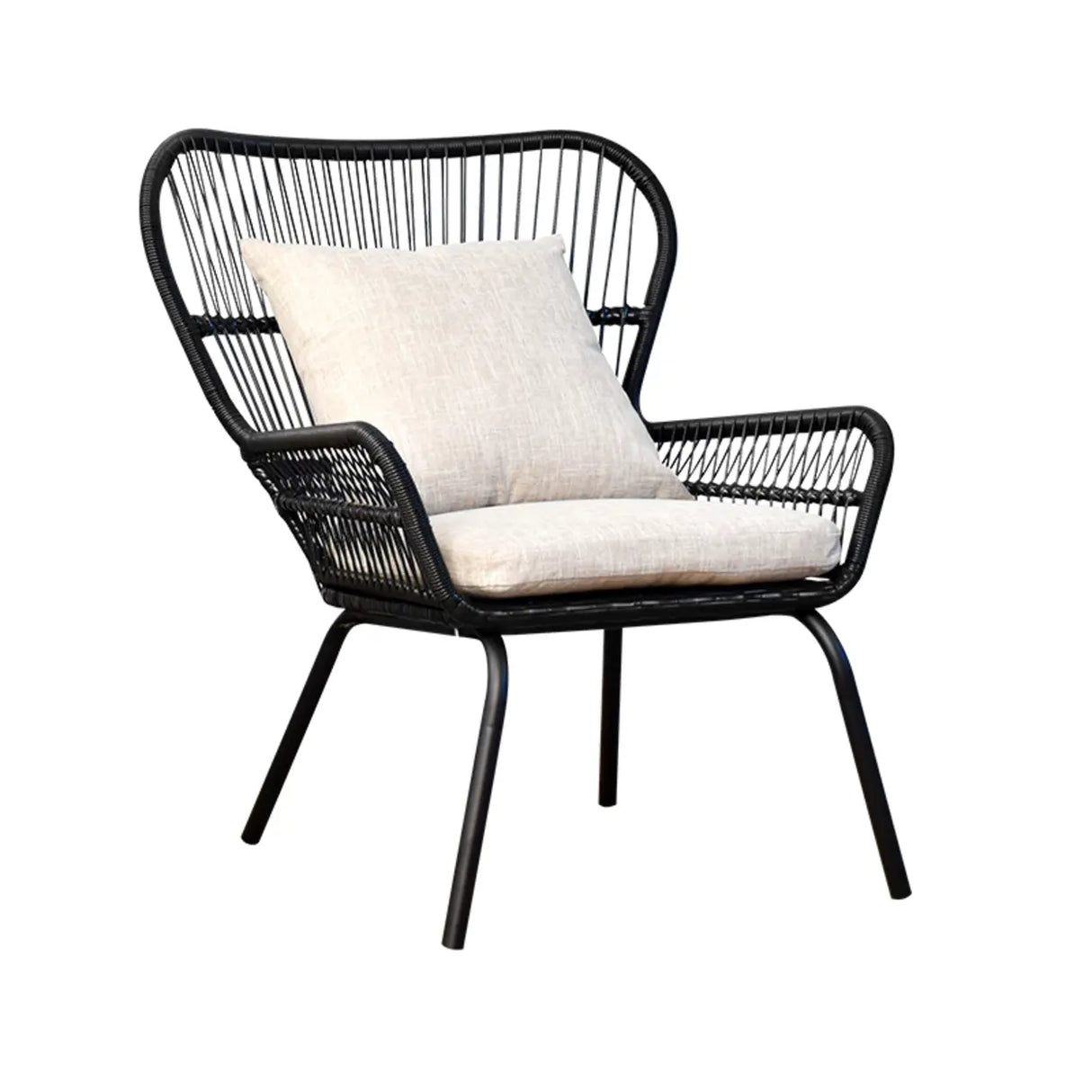 Waterproof Round Wicker and Rattan Patio Conversation Sets Image - 7