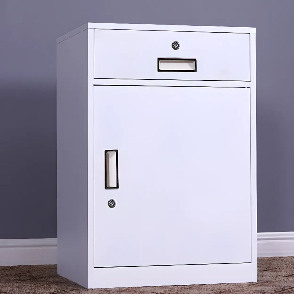 Waterproof Safe Storage Metal Vertical Filing Cabinet Image - 2