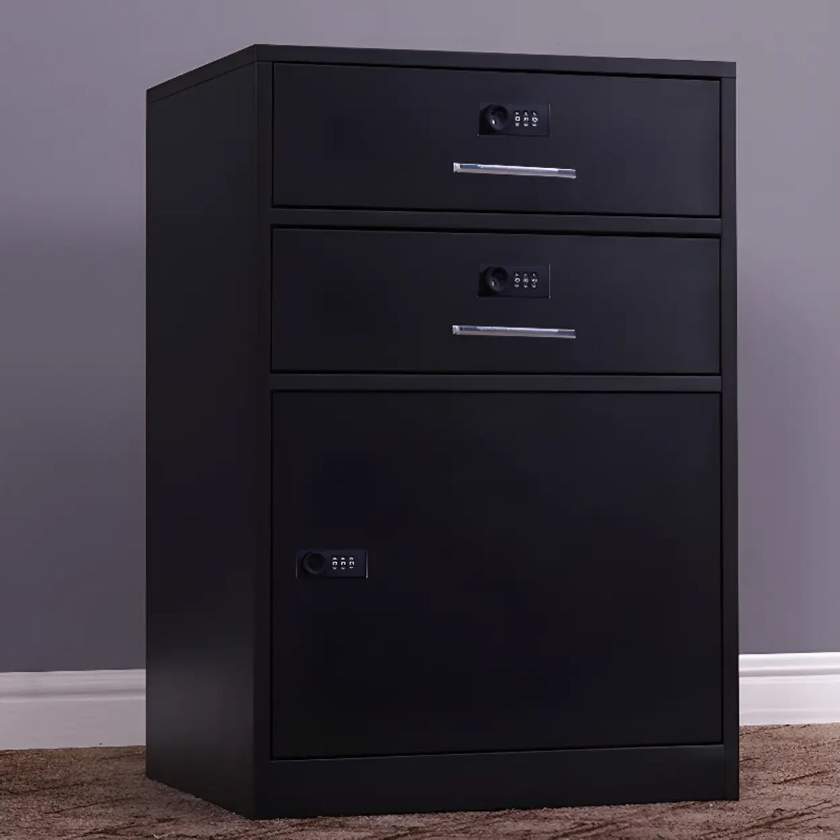 Waterproof Safe Storage Metal Vertical Filing Cabinet Image - 21