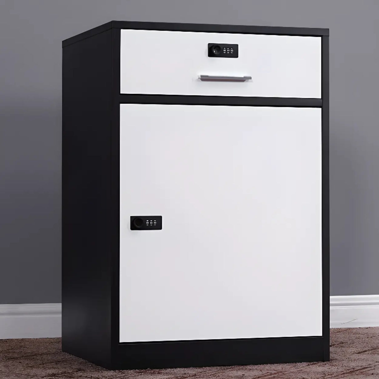 Waterproof Safe Storage Metal Vertical Filing Cabinet Image - 22